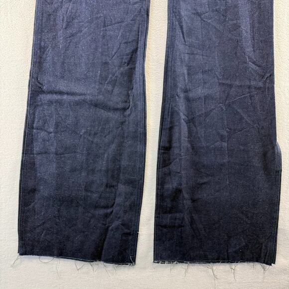 Vintage US Navy Utility Trousers Men's 30XL Unhemmed Flame Retardant Deadstock - Picture 2 of 12
